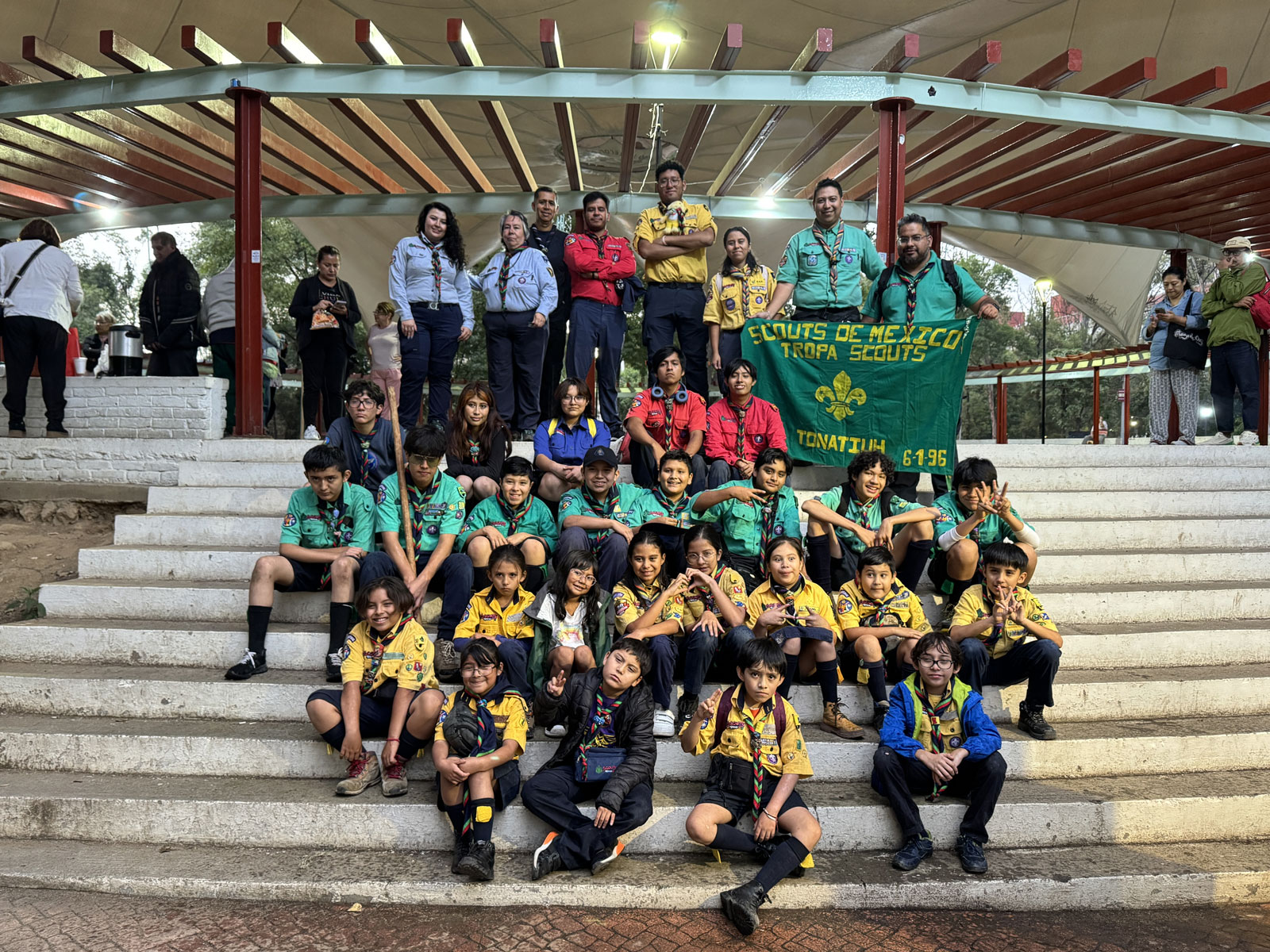 Scouts en formación