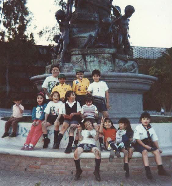 Excursión en la fuente de Coyoacán