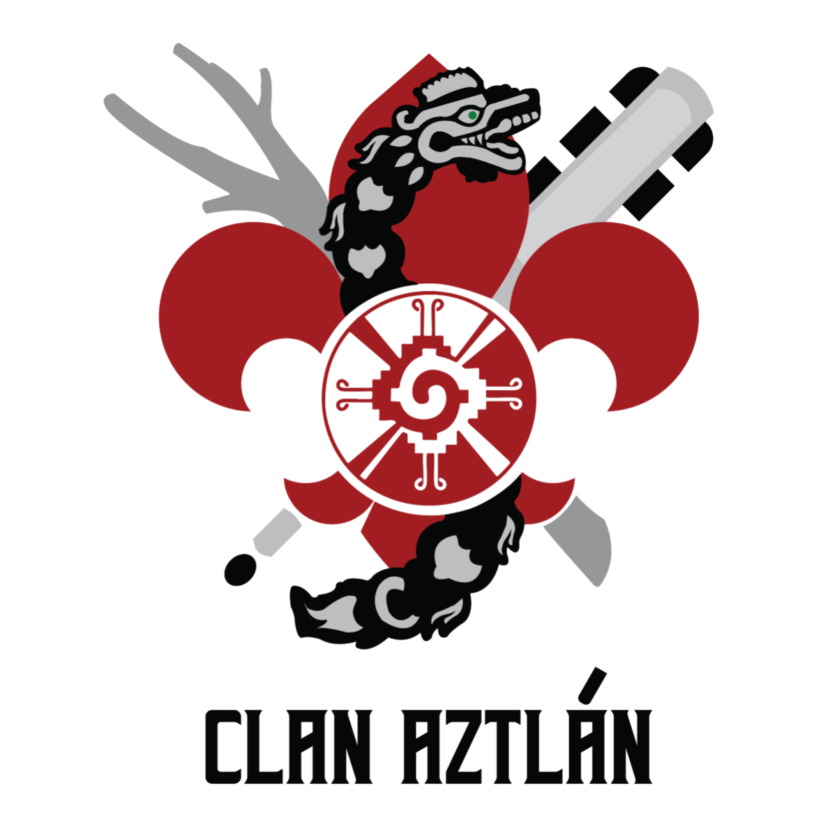 Escudo Clan Guerreros de Aztlán